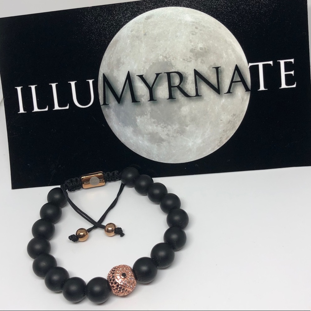Natural Yinyang Onyx Bracelet